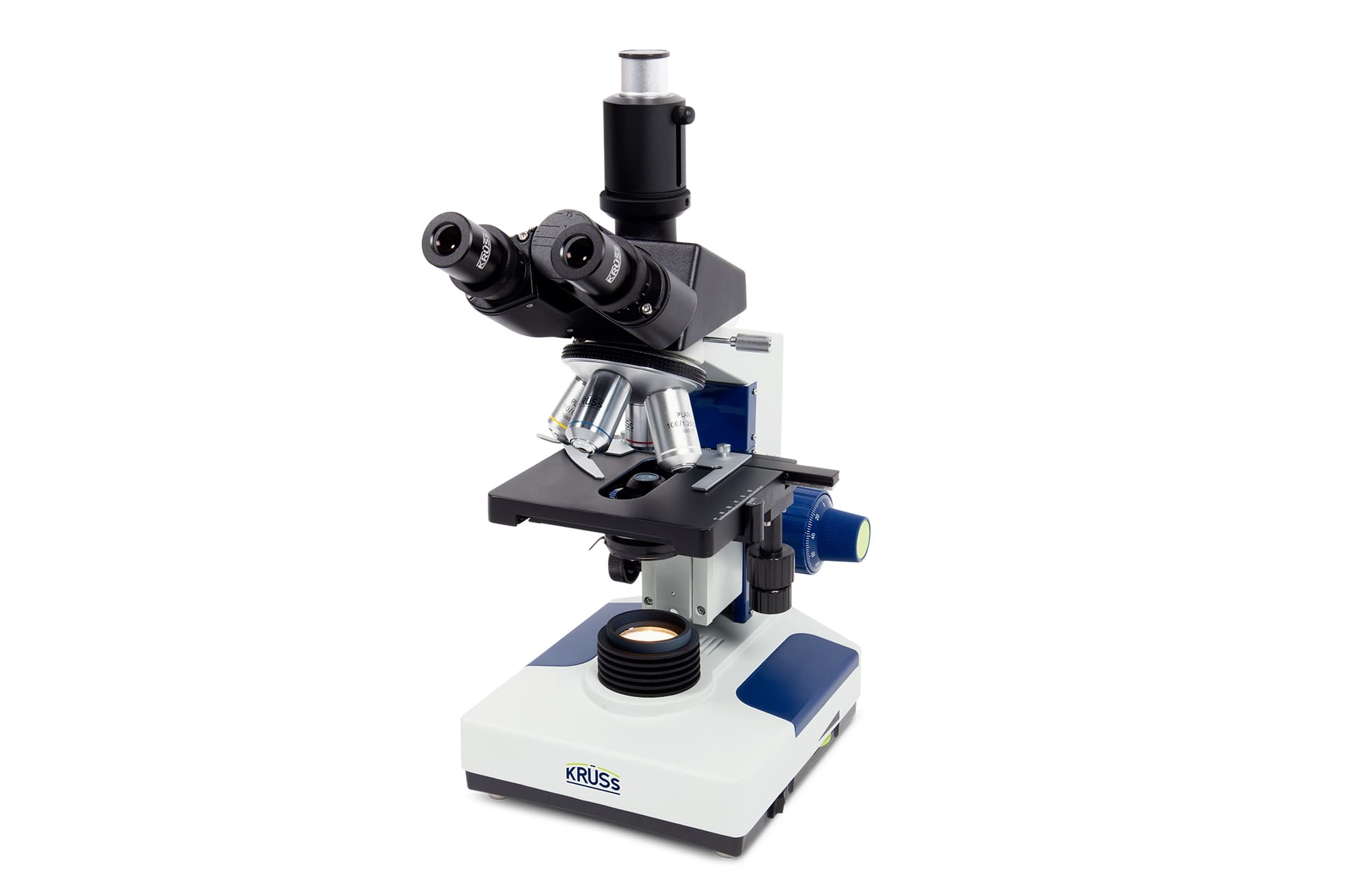 Microscopio Trinocular MBL2000-T-PL-LED