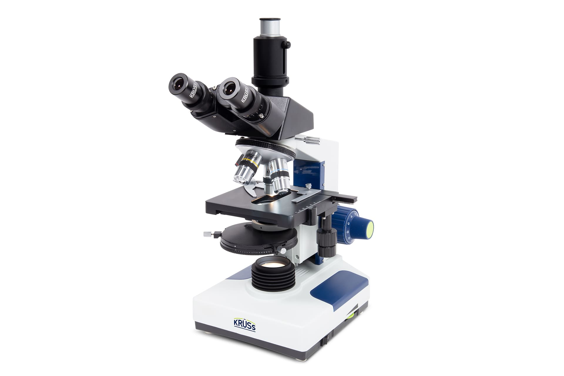 Microscopio trinocular MBL2000-T-PL-PH-LED