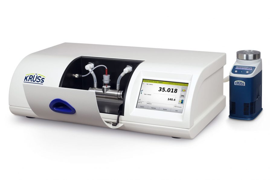 Polarímetro P8000-T con aguatermorregulación de las muestras