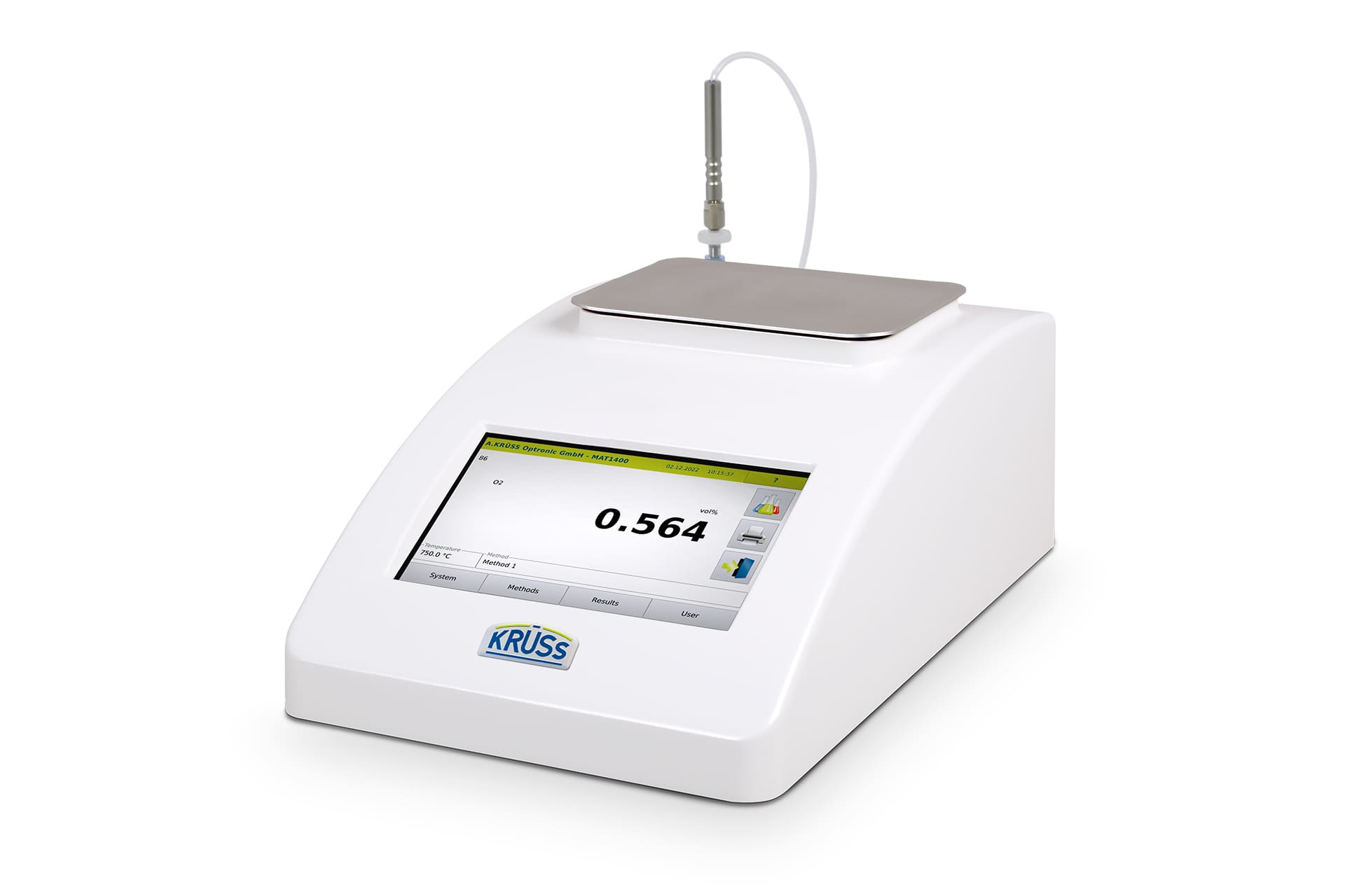 Analizador de gas MAT1400 para medición de O2